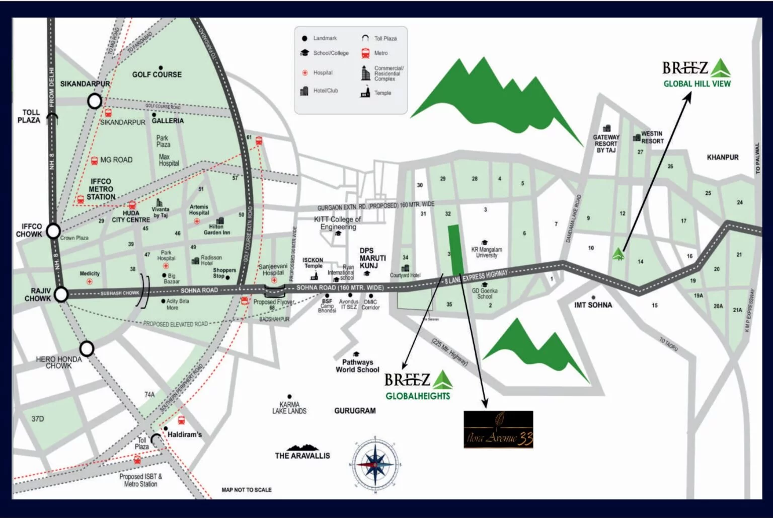 Breez-Flora-Avenue-33-Location-Map