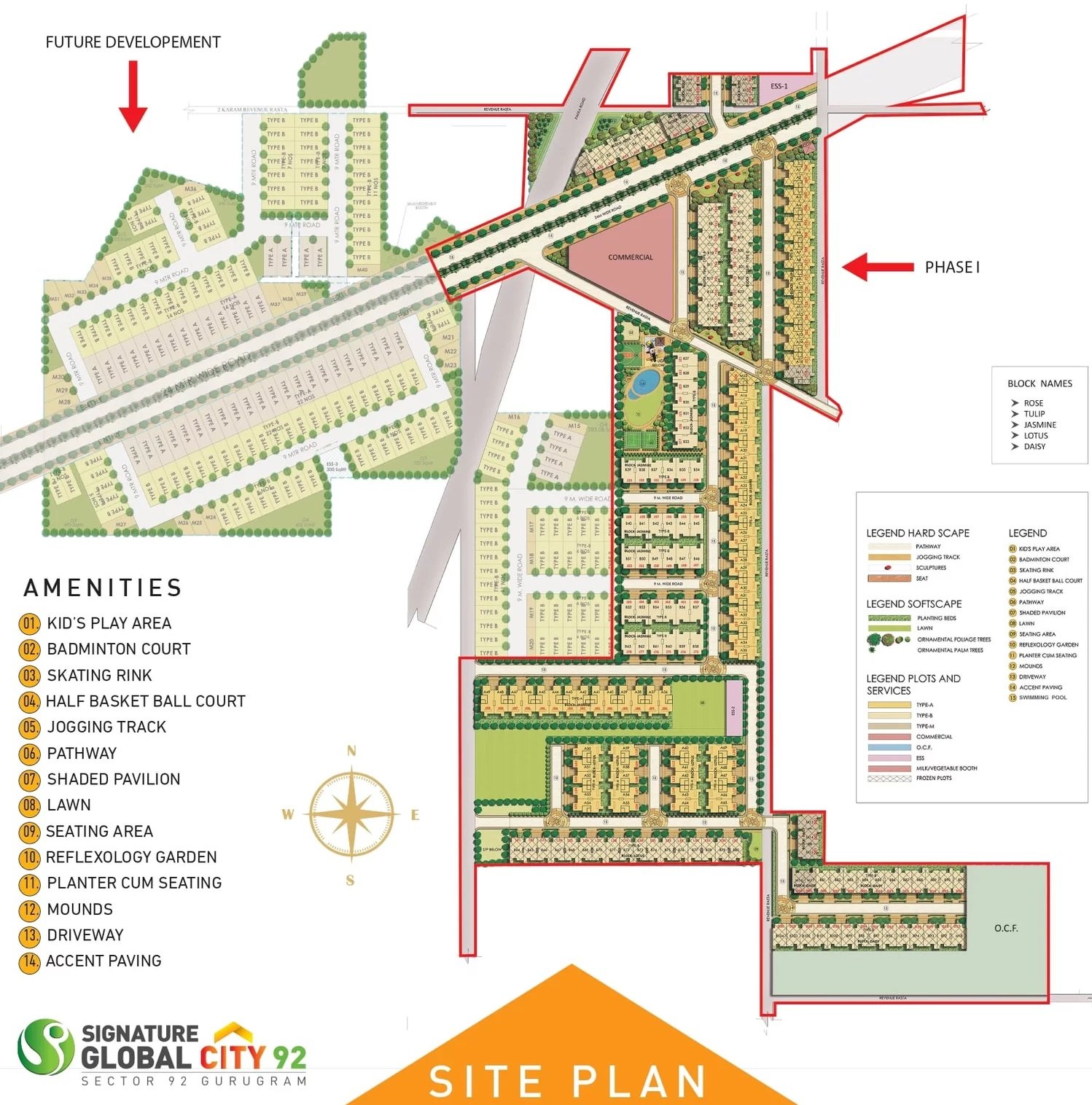 Signature-Global-City-92-Site-Plan