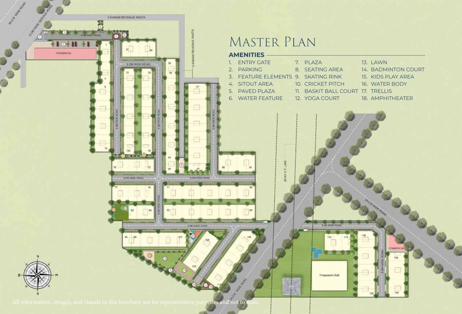 Luxe-Residency-112-Site-Plan