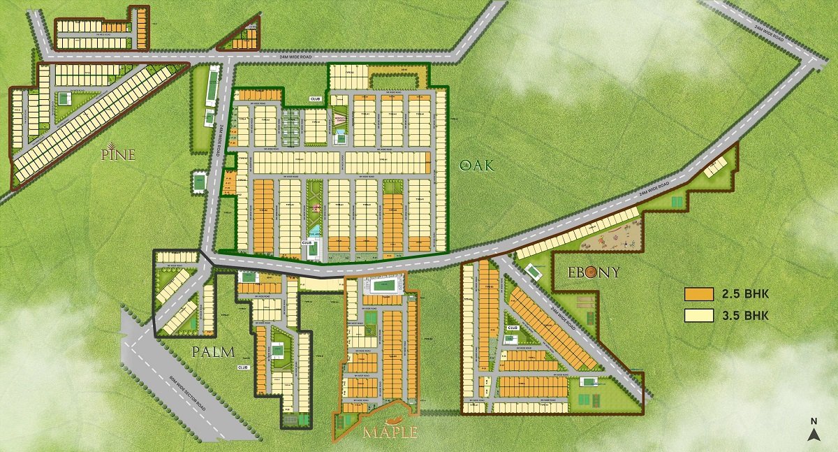 M3m-antalya-hills-sector-79-gurgaon-site-plan