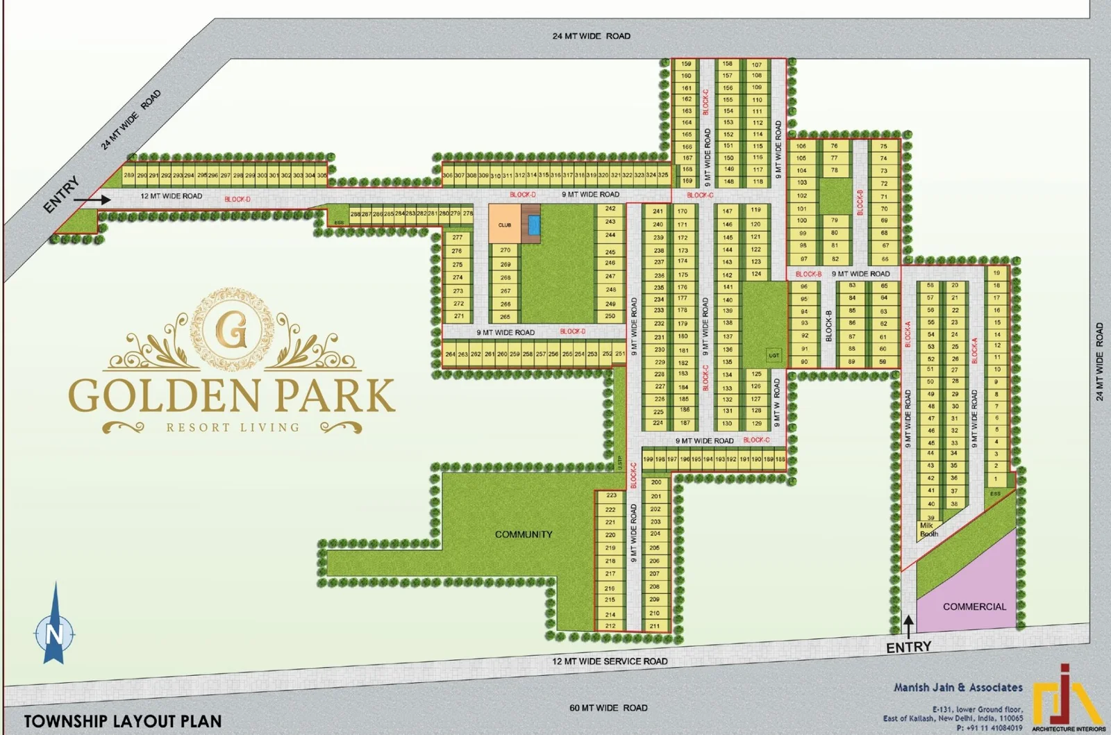 Meffier-golden-park-site-plan